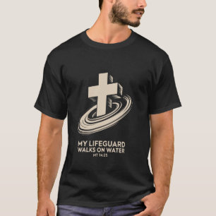 Camiseta Mi Salvavidas Camina Sobre el Agua Ropa de Fe Insp