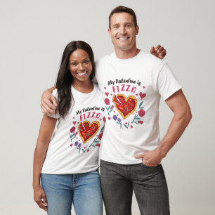 Camiseta Mi San Valentín es el imán de la invitación a la p