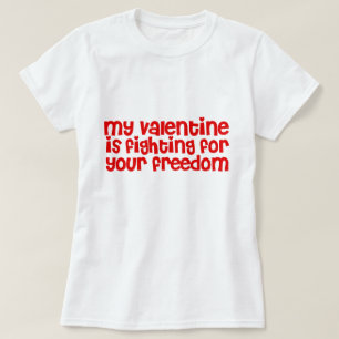 Camiseta Mi San Valentín lucha por tu libertad