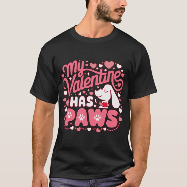 Camiseta Mi San Valentín tiene patas (Anverso)
