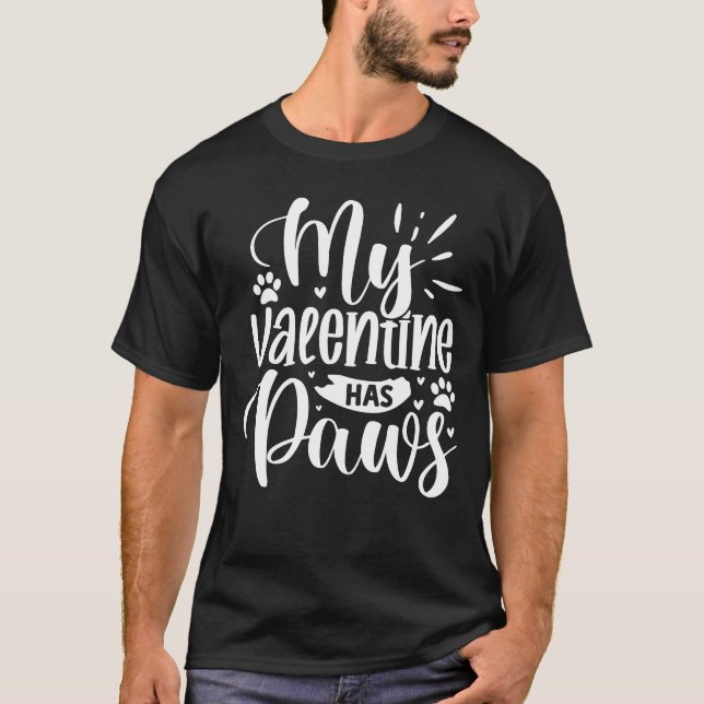 Camiseta Mi San Valentín tiene patas (Anverso)