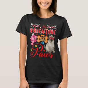 Camiseta Mi San Valentín tiene unas gafas de sol de gatos s
