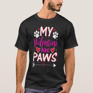 Camiseta Mi San Valentín tiene unas garras divertidas para