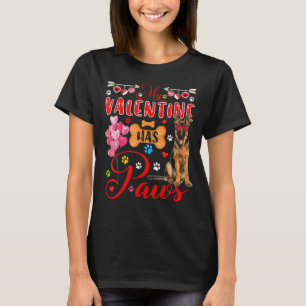 Camiseta Mi San Valentín tiene unas guirnaldas de pastor al