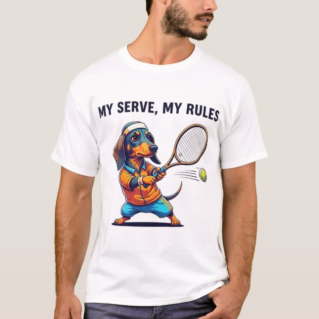 Camiseta Mi saque, mis reglas (Anverso)