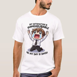 Camiseta ¡Mi satisfacción es inconmensurable!