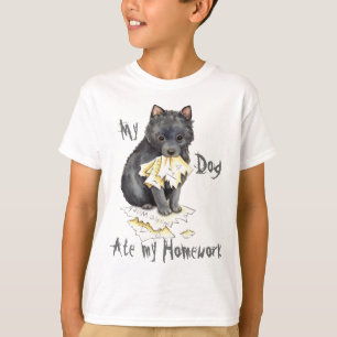 Camiseta Mi Schipperke comió mi preparación