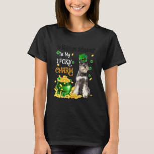 Camiseta Mi Schnauzer en miniatura es mi adorable perro ado