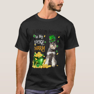 Camiseta Mi Schnauzer Es Mi Afortunado Encanto Perro Cute P
