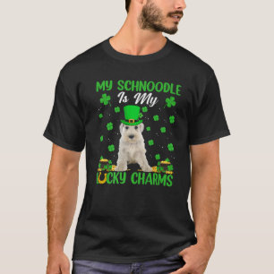 Camiseta Mi Schnoodle Es Mi Afortunado Schnoodle St Patri