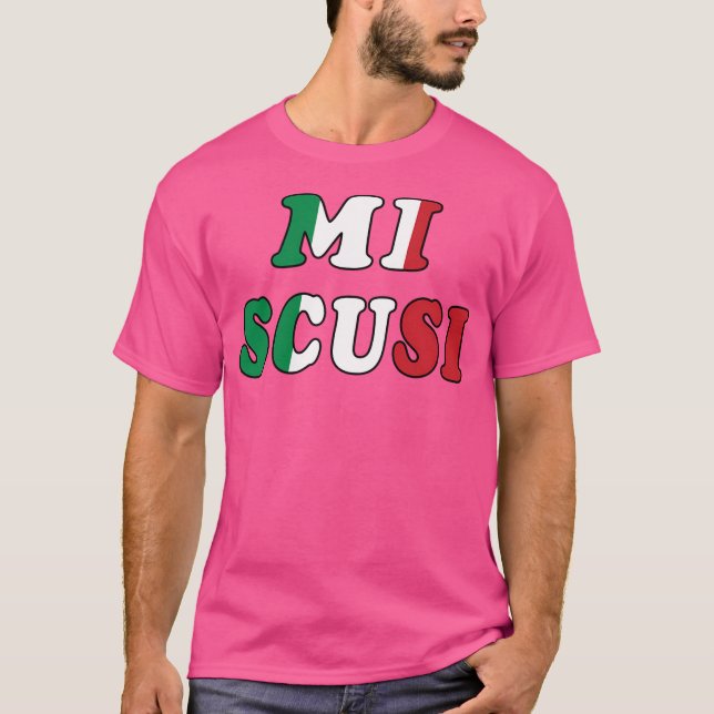 Camiseta Mi Scusi (Anverso)