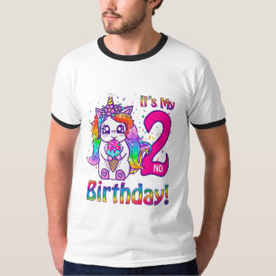 Camiseta Mi segundo helado de cumpleaños