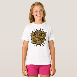 Camiseta Mi Señor Mi Dios Chica de la Cruz Bíblica
