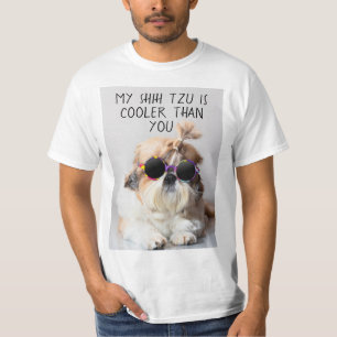 Camiseta Mi Shih Tzu Es Más Frío Que Tus Gafas De Sol