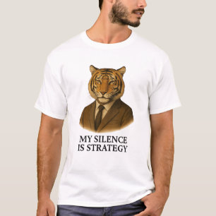 CAMISETA MI SILENCIO ES ESTRATEGIA