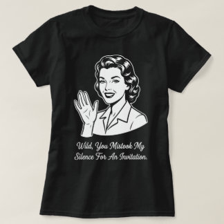 Camiseta Mi Silencio por Invitación Retro