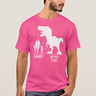 Camiseta Mi silueta familiar Dino Mamasaurus Mascota T-Rex