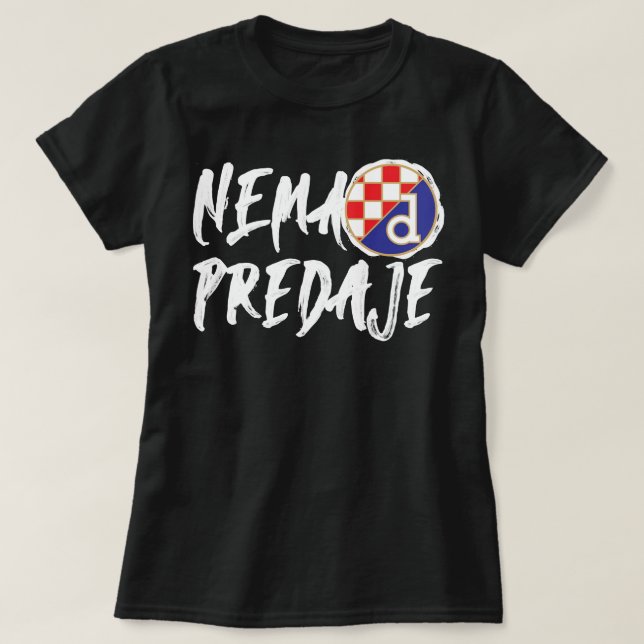 Camiseta Mi Smo Dinamo Zagreb Nema predaje Fútbol Croata (Diseño del anverso)