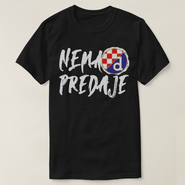 Camiseta Mi Smo Dinamo Zagreb Nema predaje Fútbol Croata (Diseño del anverso)