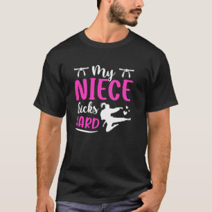 Camiseta Mi sobrina patea duro Karate Tía Karate Tía