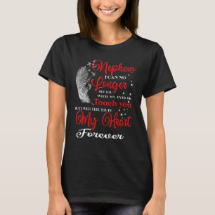 Camiseta Mi Sobrino En El Cielo Te Sentiré En Mi Corazón Po