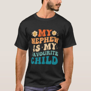 Camiseta Mi sobrino es mi hijo favorito, tío gracioso de la