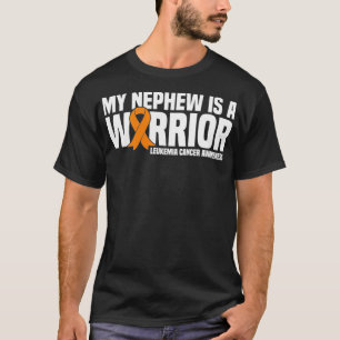 Camiseta Mi sobrino es un guerrero para la prevención del c