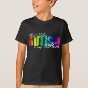 Camiseta Mi sobrino mi héroe - autismo
