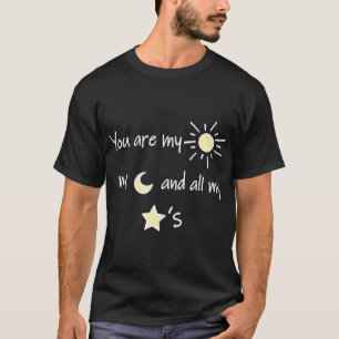 Camiseta Mi sol, luna y estrellas