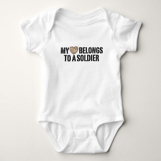 Camiseta Mi soldado cardíaco (Anverso)