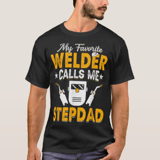 Camiseta Mi soldado favorito me llama Stepdad Welle Papa M