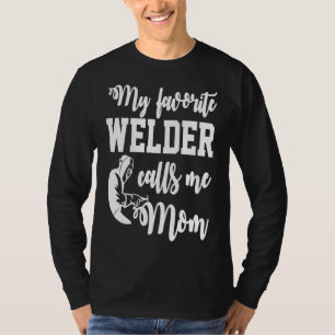 Camiseta Mi soldador favorito me llama mamá Qoesh