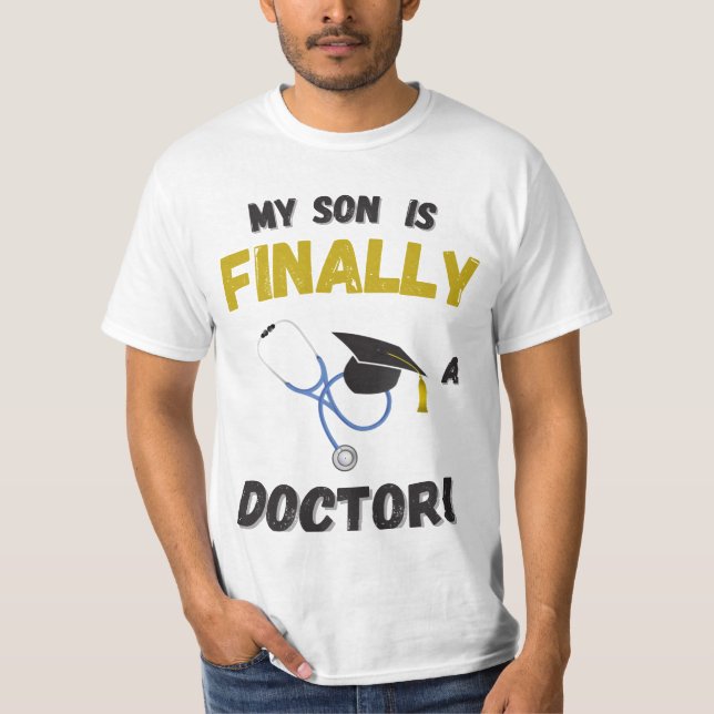 Camiseta Mi Sonis es finalmente un Médico - Regalo médico (Anverso)