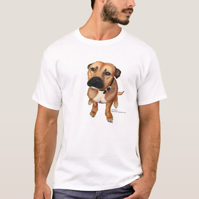 Camiseta Mi Staffy (Anverso)