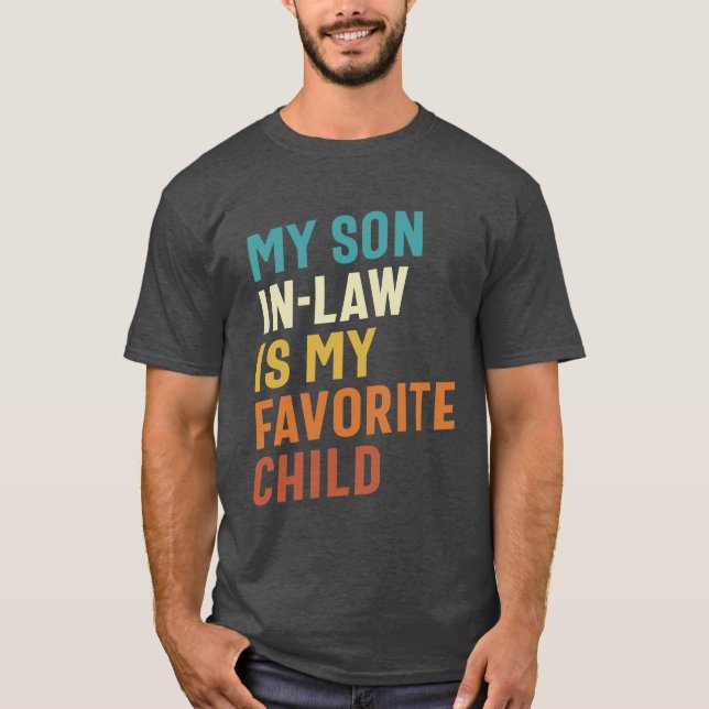 Camiseta Mi suegra es mi hijo favorito (Anverso)
