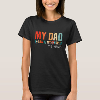 Camiseta Mi suegro es mi padre favorito Día del padre diver