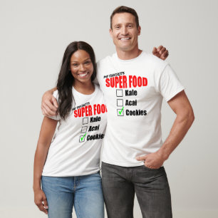 Camiseta Mi superfood es galletas