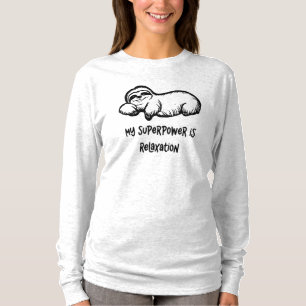 Camiseta Mi Superpoder Es La Llave De Relajación