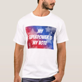 Camiseta Mi superpoder es mi voto
