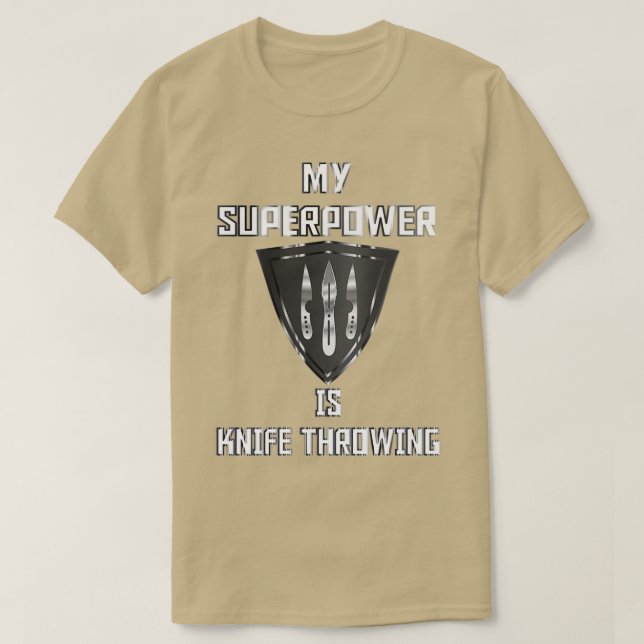 Camiseta Mi superpoder es un abejorro que lanza clásicos de (Diseño del anverso)