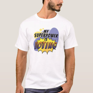 Camiseta Mi superpoder vota