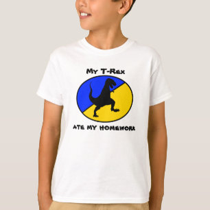 Camiseta Mi T-Rex comió mi preparación