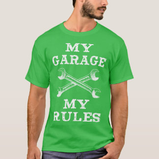 Camiseta Mi taller mis reglas taller taller taller de repar