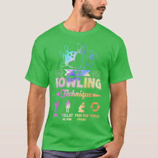 Camiseta Mi técnica de bolos mi amor Bowling
