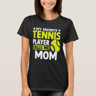 Camiseta Mi tenis favorito me llama mamá en el Día de la Ma