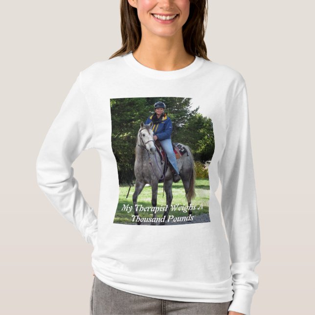 Camiseta Mi terapeuta Debbie y Shadow* (Anverso)