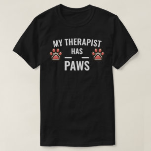 Camiseta Mi terapeuta tiene patas