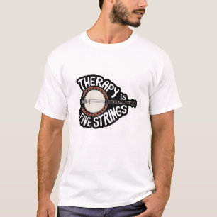 Camiseta Mi Terapia Es De Cinco Cadenas