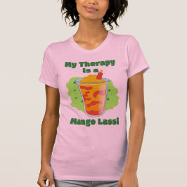 Camiseta Mi terapia es un amante del curry de Mango Lassi