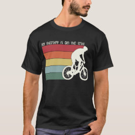 Camiseta MI TERAPIA ESTÁ EN LOS TRAIL-Mountain Bike Gráfico